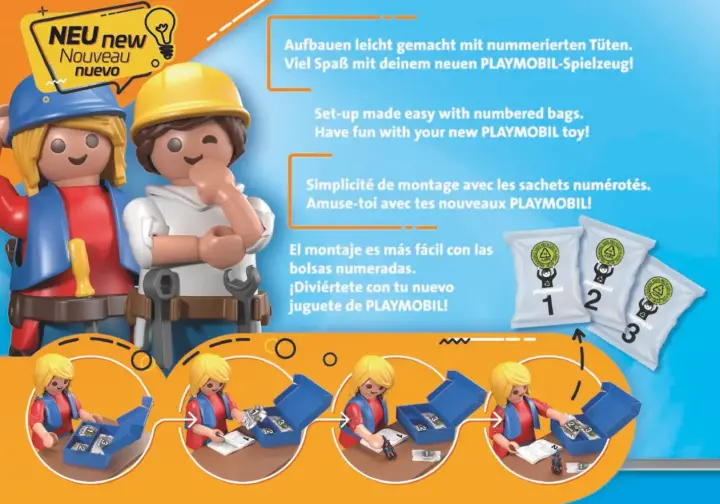Manuales de instrucciones Playmobil 70995 - Clases de Equitación con Boxes para Caballos (2)
