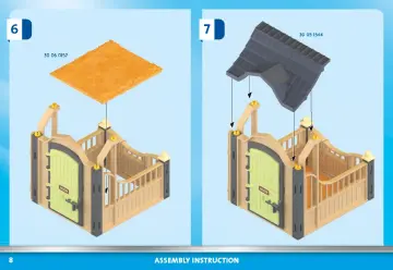 Manuales de instrucciones Playmobil 70995 - Clases de Equitación con Boxes para Caballos (8)