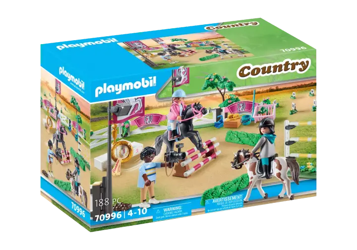 Playmobil 70996 - Paardrijtoernooi - BOX