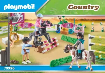 Istruzioni di montaggio Playmobil 70996 - Torneo di equitazione (1)