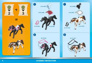Manuales de instrucciones Playmobil 70996 - Torneo de Equitación (4)