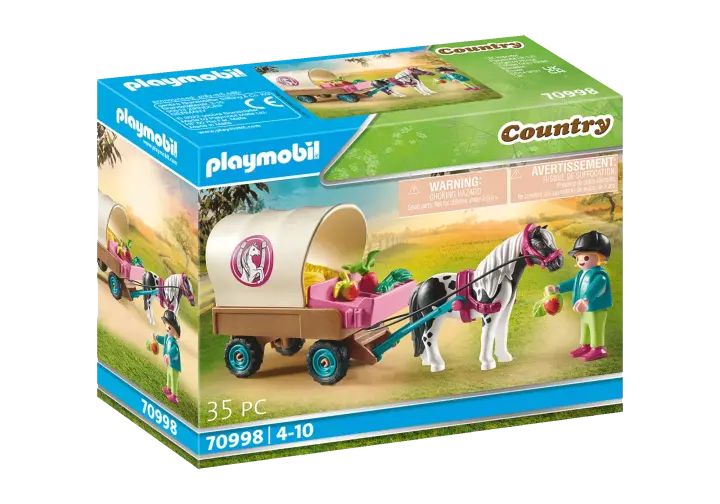 Playmobil 70998 - Carruajem de Póneis - BOX