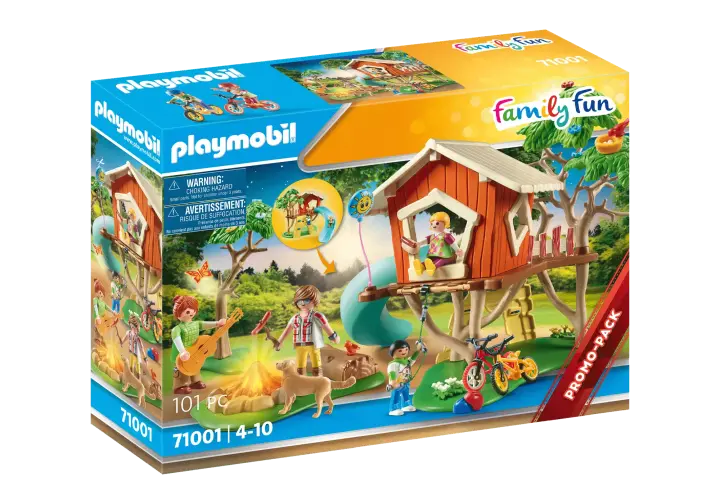 Playmobil 71001 - Abenteuer-Baumhaus mit Rutsche - BOX