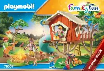 Building instructions Playmobil 71001 - Adventure Treehouse with Slide (1)