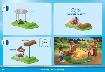 Manual de instruções Playmobil 71001 - Aventura na Casa da Árvore com escorrega (12)