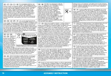 Manual de instruções Playmobil 71001 - Aventura na Casa da Árvore com escorrega (14)