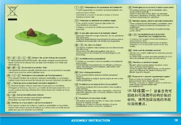 Manual de instruções Playmobil 71001 - Aventura na Casa da Árvore com escorrega (19)
