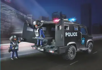 Istruzioni di montaggio Playmobil 71003 - Camionetta della Polizia (15)