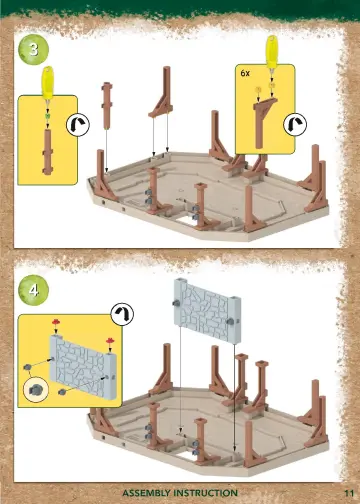 Istruzioni di montaggio Playmobil 71007 - Wiltopia - Centro per l'assistenza degli animali dell'Amazzonia (11)