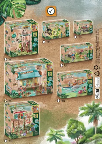 Notices de montage Playmobil 71007 - Wiltopia - Centre de soins pour animaux (36)