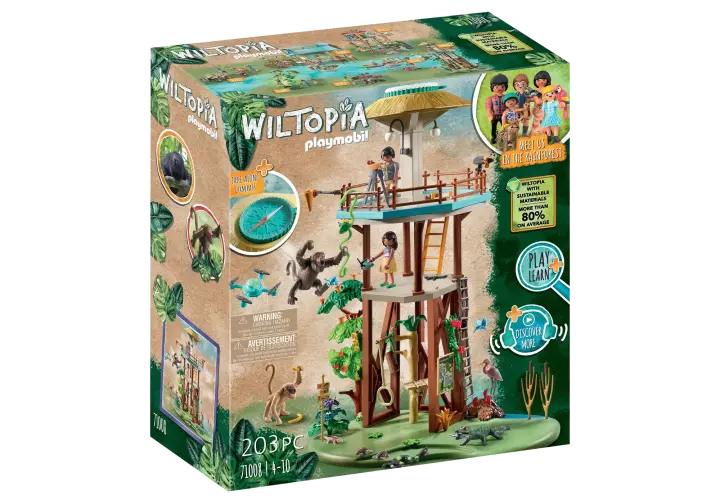 Playmobil 71008 - Wiltopia - Παρατηρητήριο με πυξίδα - BOX