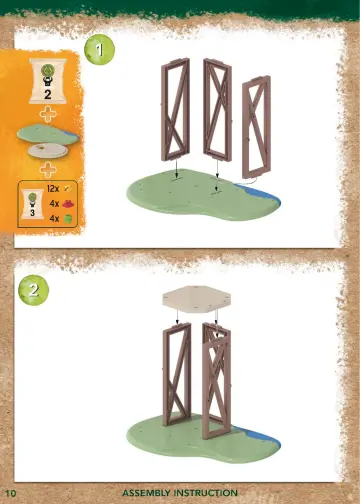 Manual de instruções Playmobil 71008 - Wiltopia - Torre de Investigação com Bússola (10)