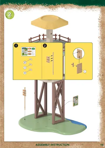 Instrukcje obsługi Playmobil 71008 - Wiltopia - Wieża badawcza z kompasem (15)