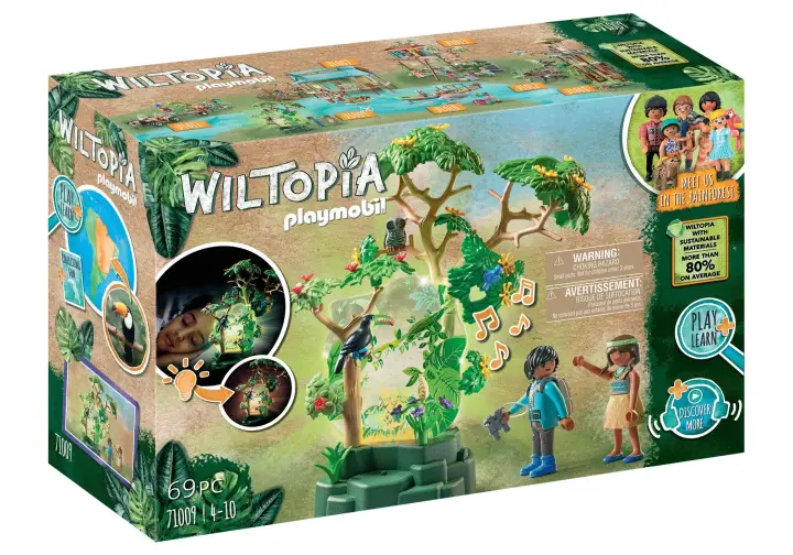 Playmobil 71009 - Wiltopia - Esőerdő éjjeli fény - BOX