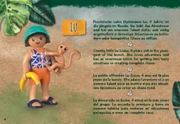 Notices de montage Playmobil 71009 - Wiltopia - Forêt tropicale avec veilleuse (4)