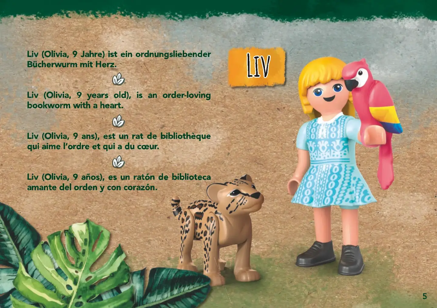 PLAYMOBIL - 71009 - Wiltopia - Forêt tropicale avec veilleuse - Jouet  écologique pour enfant de 4 ans et plus vert - Playmobil