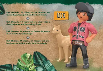 Istruzioni di montaggio Playmobil 71009 - Wiltopia - Luce notturna della foresta Amazzonica (7)