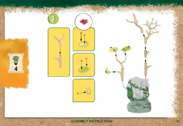 Istruzioni di montaggio Playmobil 71009 - Wiltopia - Luce notturna della foresta Amazzonica (15)