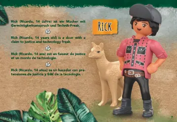 Istruzioni di montaggio Playmobil 71010 - Wiltopia - Gita in barca e lamantini della foresta amazzonica (7)