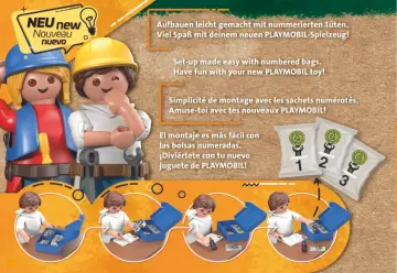 Notices de montage Playmobil 71010 - Wiltopia - Pirogue et lamantins (10)