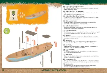 Building instructions Playmobil 71010 - Wiltopia - Boat Trip to the Manatees (12)