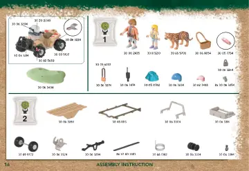 Building instructions Playmobil 71011 - Wiltopia - Animal Rescue Quad (16)