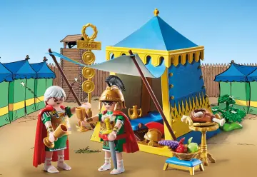 Playmobil 71015 - Asterix: Tenda del capo con generali