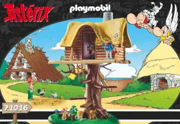 Bauanleitungen Playmobil 71016 - Asterix: Troubadix mit Baumhaus (1)