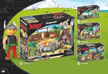 Bauanleitungen Playmobil 71016 - Asterix: Troubadix mit Baumhaus (18)