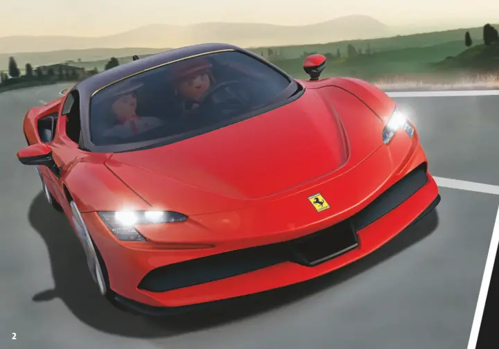 Notices de montage Playmobil 71020 - Ferrari SF90 Stradale (2)