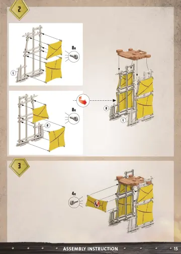 Manual de instruções Playmobil 71023 - Sal'ahari Sands - Tempestade de Areia (15)