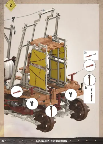 Istruzioni di montaggio Playmobil 71023 - Sal'ahari Sands - Veliero del Deserto (20)
