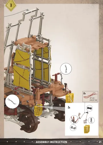 Bauanleitungen Playmobil 71023 - Sal'ahari Sands - Sandsturmbrecher (21)
