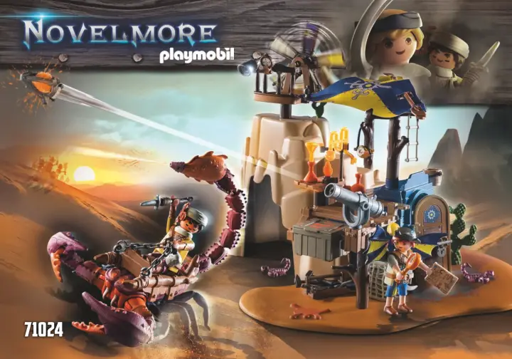 Instrukcje obsługi Playmobil 71024 - Sal'ahari Sands - Polowanie na skorpiony (1)