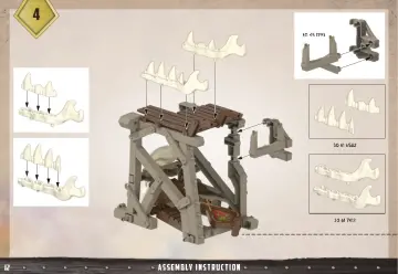 Istruzioni di montaggio Playmobil 71025 - Sal'ahari Sands - Carro Armato "Tuono del Deserto" (12)