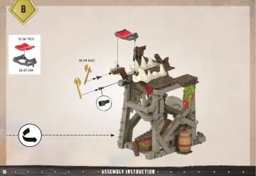 Building instructions Playmobil 71025 - Sal'ahari Sands - The ultimate devourer Thunder Throne (16)