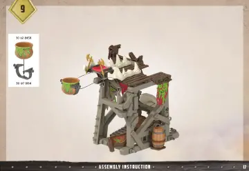 Building instructions Playmobil 71025 - Sal'ahari Sands - The ultimate devourer Thunder Throne (17)