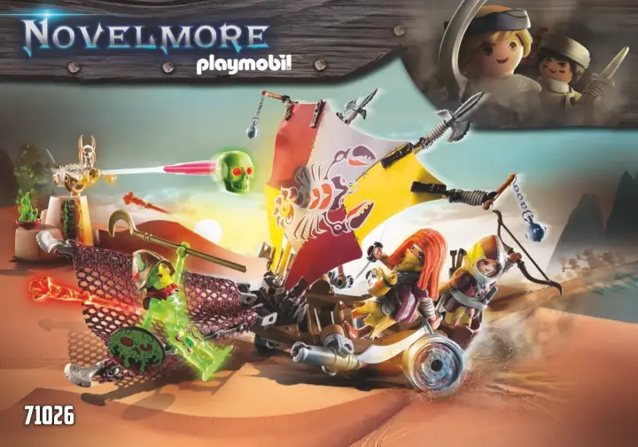 Οδηγίες συναρμολόγησης Playmobil 71026 - Sal'ahari Sands - Μάχη στους αμμόλοφους (1)