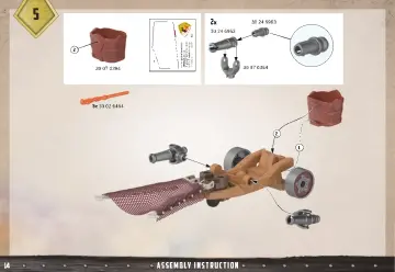 Istruzioni di montaggio Playmobil 71026 - Sal'ahari Sands - Duna speeder del Deserto (14)