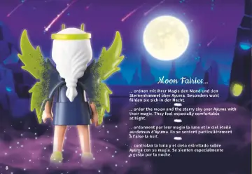 Istruzioni di montaggio Playmobil 71032 - Sorgente delle Moon Fairy (8)