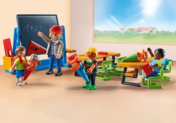 Playmobil 71036 - Τάξη σχολείου με μαθητές