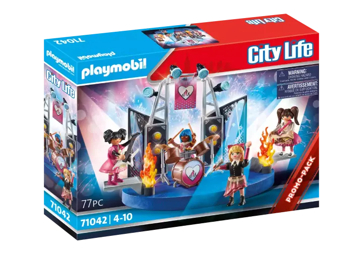 Playmobil 71042 - Μουσικό συγκρότημα - BOX