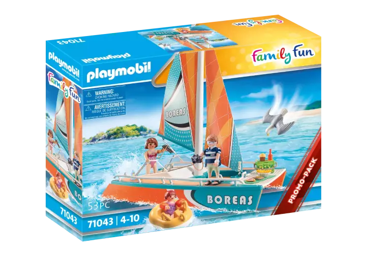 Playmobil 71043 - Catamaran - BOX