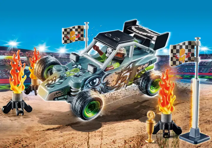 Playmobil 71044 - Cascadeur et buggy