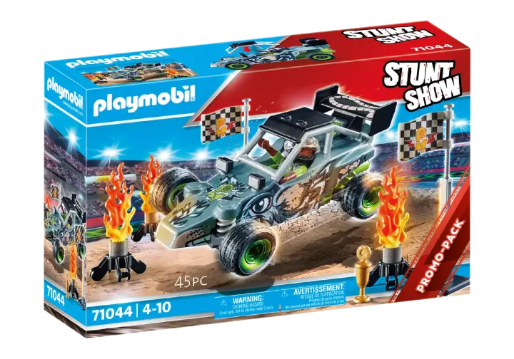 Playmobil 71044 - Cascadeur et buggy - BOX