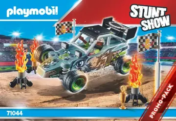 Bouwplannen Playmobil 71044 - Stuntshow racer (1)