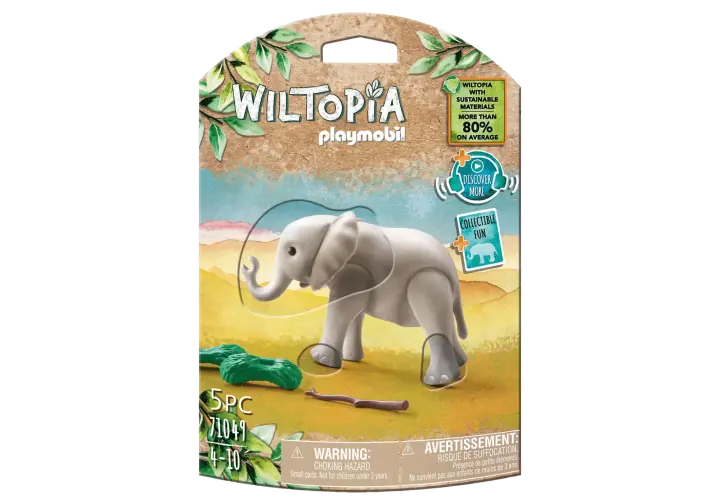 Playmobil 71049 - Wiltopia - Piccolo Elefante - BOX