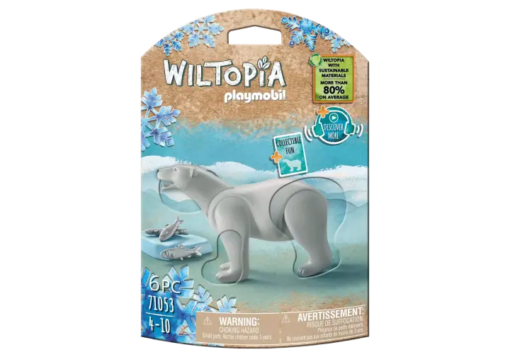 Playmobil 71053 - Wiltopia - Orso Polare - BOX