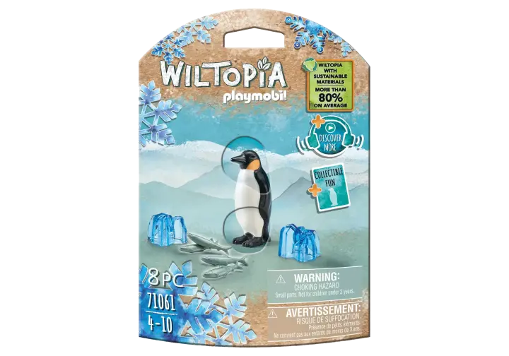 Playmobil 71061 - Wiltopia - Pinguim Imperador - BOX