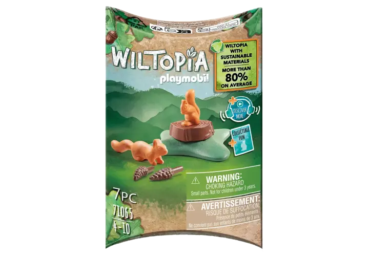 Playmobil 71065 - Wiltopia – Ekorre - BOX